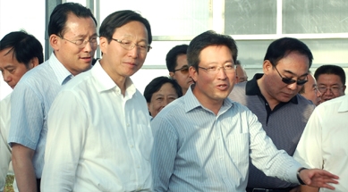 農(nóng)業(yè)農(nóng)村部黨組書記、部長韓長賦視察我公司